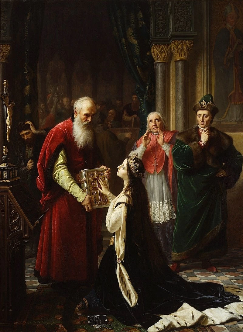 Il giuramento della regina Jadwiga - National Museum in Warsaw
